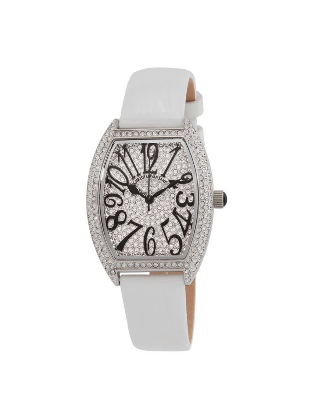 NWT Christian Van Sant Elegant Quartz White Dial Ladies Watch